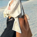 Soleil Sac – Owalna torba z rafii