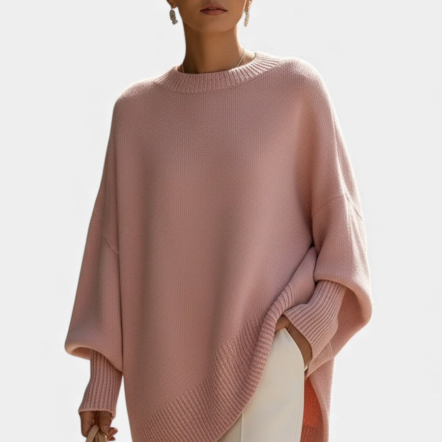 Małgorzata - Luksusowy ponczo oversize