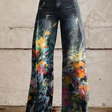 LORINA | Spodnie Boho Chic Luźne i Wygodne