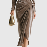 Michalina - Elegancka Midi Sukienka