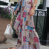 Boho wysokie spodnie