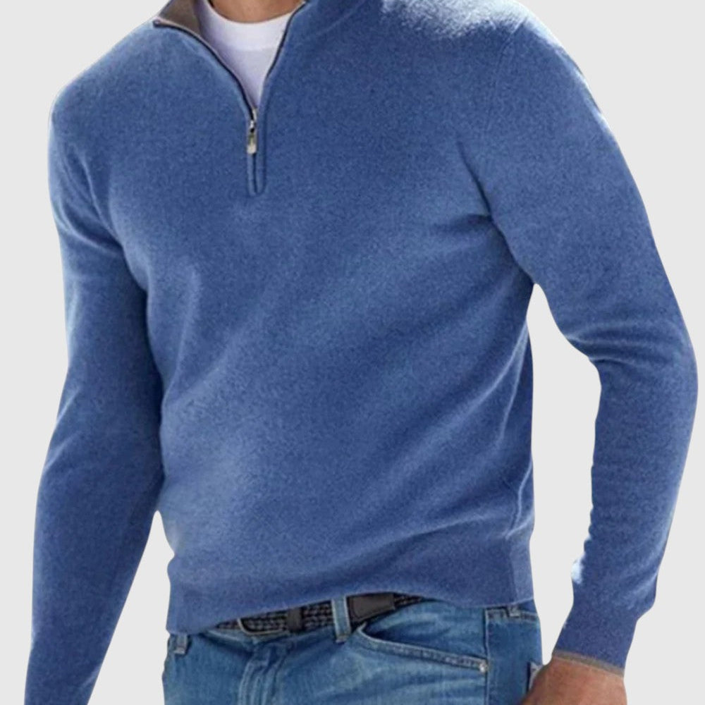Libuše - Elegancki sweter z zamkiem
