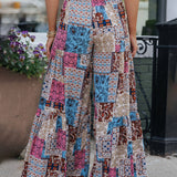 Boho wysokie spodnie