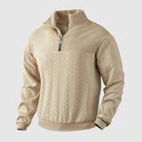 Libuše – Premium sweter z ćwierć zamkiem