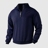 Libuše – Premium sweter z ćwierć zamkiem