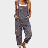 Celina - szare kwiaty boho jasne