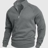 Libuše - Premium sweter z polo zamkiem