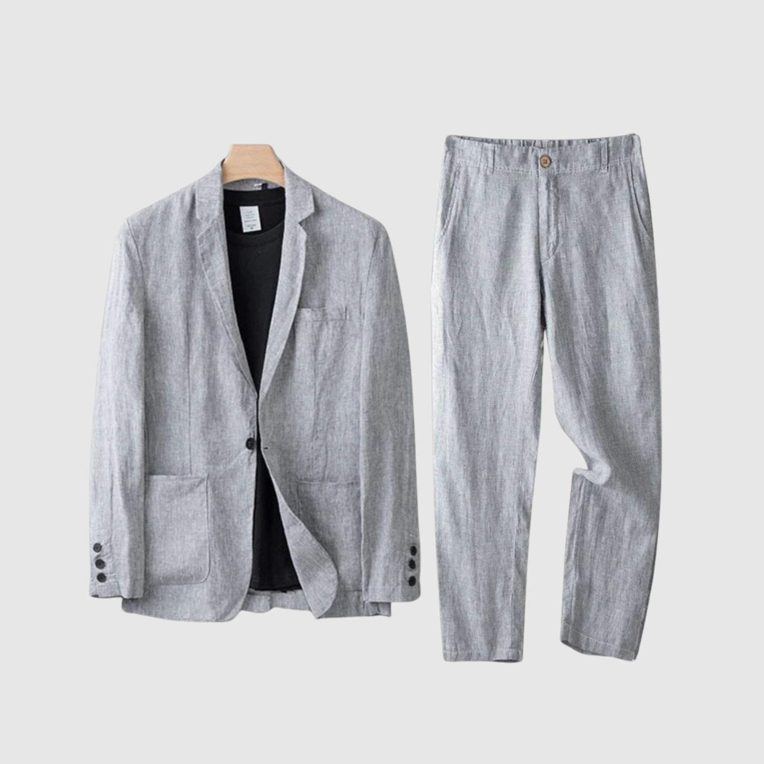 Libuše – Lniany komplet z naturalną elegancją