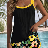 Miriam - Elegancki dwuczęściowy zestaw tankini