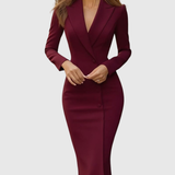 Violetta - Elegancka Midi Sukienka