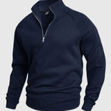 Libuše - Premium sweter z polo zamkiem