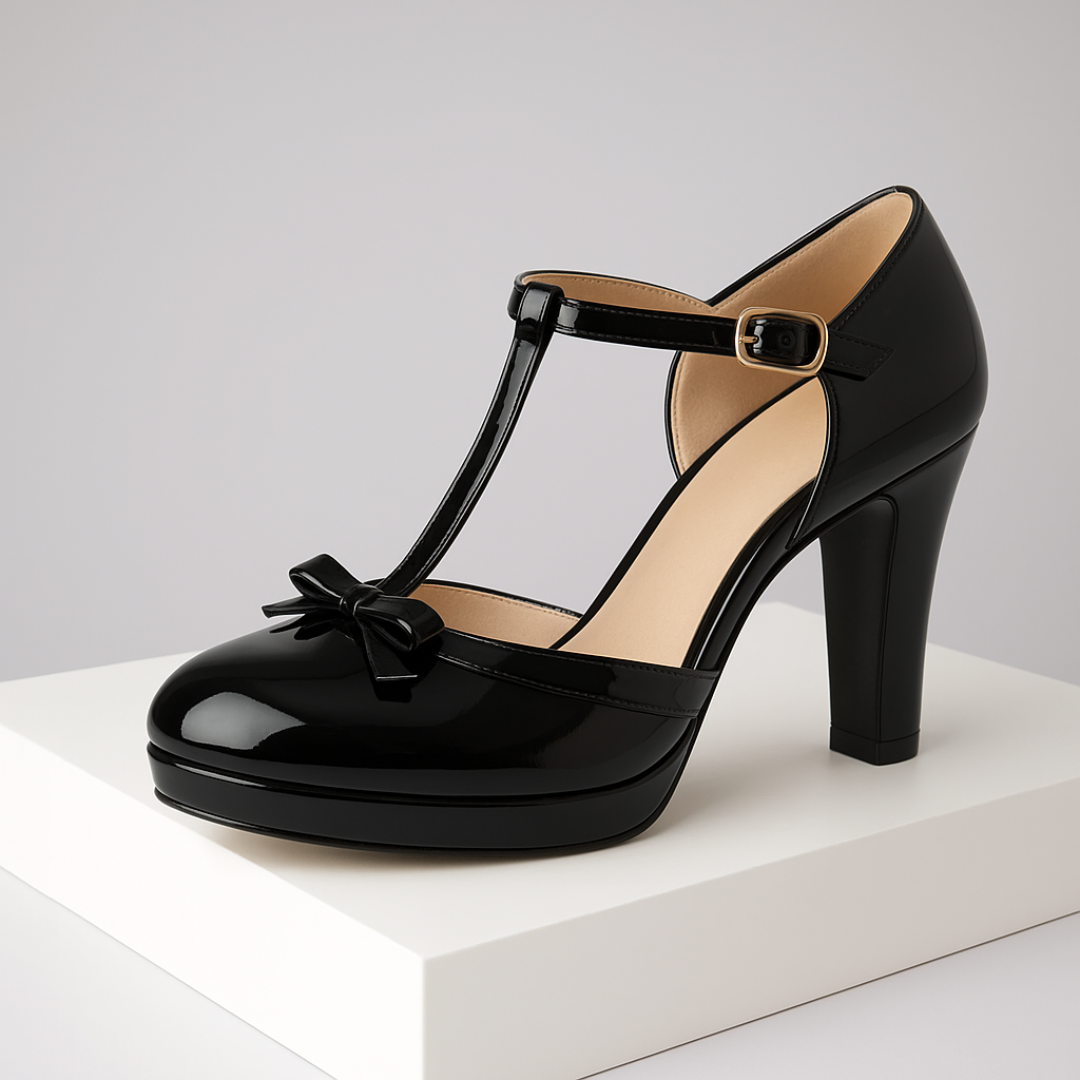Vivienne - Obcasy T-Strap