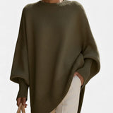 Małgorzata - Luksusowy ponczo oversize