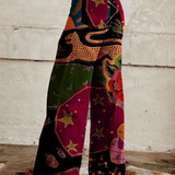 LÉNA | Eleganckie i Wygodne Spodnie Boho Vintage