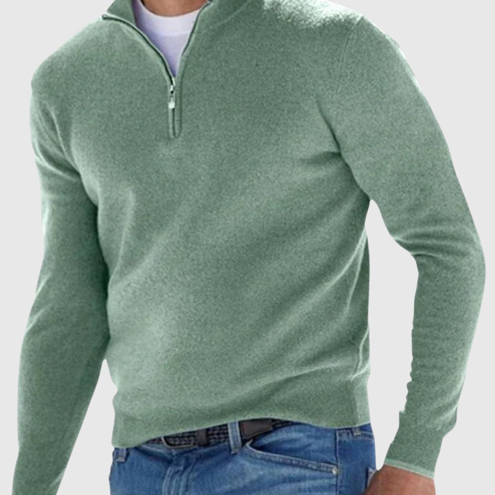 Libuše - Elegancki sweter z zamkiem