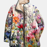 Kaia | Urocza Wiosenna Kurtka Pikowana w Stylu Vintage