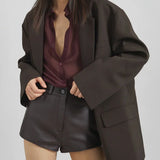 Sofia | Oversized Blazer Doppiopetto "Moc Działania Ziemi"
