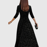 Małgorzata - Elegancka Kwiatowa Sukienka