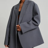 Sofia | Szary Oversize Blazer