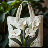 Torba Artisanal Acolchado - Białe Lilia