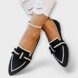 Agnieszka - Plecione buty niskie