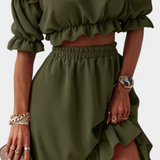 Katja | Zestaw 2-częściowy Off-Shoulder