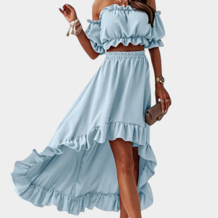 Katja | Zestaw 2-częściowy Off-Shoulder