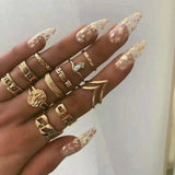 Unikalny Pakiet z 8 do 12 Pierścionkami