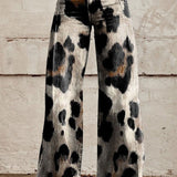 Cheetah | Spodnie Boho Vintage z Chic Wzorem
