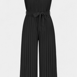 Patrizia Mono Palazzo Plisowany z Dekoltem Halter