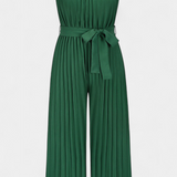 Patrizia Mono Palazzo Plisowany z Dekoltem Halter