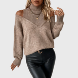 Michalina - Elegancki damski sweter z wełny