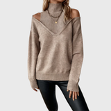 Michalina - Elegancki damski sweter z wełny