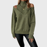 Michalina - Elegancki damski sweter z wełny