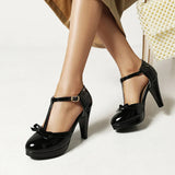Vivienne - Obcasy T-Strap