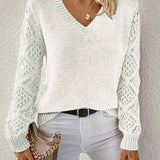 Marta - Sweter z Dekoltem w Serek Couture