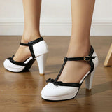 Vivienne - Obcasy T-Strap