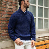 Elías – Stylowy sweter z golfem i guzikami