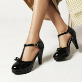 Vivienne - Obcasy T-Strap