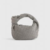 Mini Torebka Remi Woven z Detalem Węzła