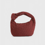 Mini Torebka Remi Woven z Detalem Węzła
