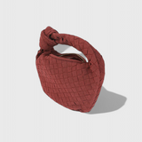 Mini Torebka Remi Woven z Detalem Węzła