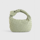Mini Torebka Remi Woven z Detalem Węzła