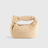 Mini Torebka Remi Woven z Detalem Węzła