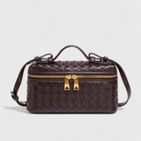 Milla Mini Torebka Woven z Złotymi Akcesoriami