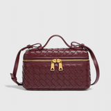Milla Mini Torebka Woven z Złotymi Akcesoriami