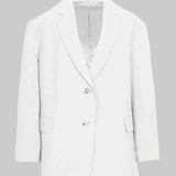 Anna | Oversized Blazer Clean-Line Bianco