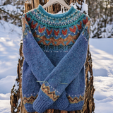 Giulia – Sweter z tradycyjnym wzorem