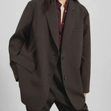 Sofia | Oversized Blazer Doppiopetto "Moc Działania Ziemi"