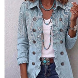 Emilia | Vintage paisley z falbanami